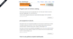 Desktop Screenshot of maxoberberger.net